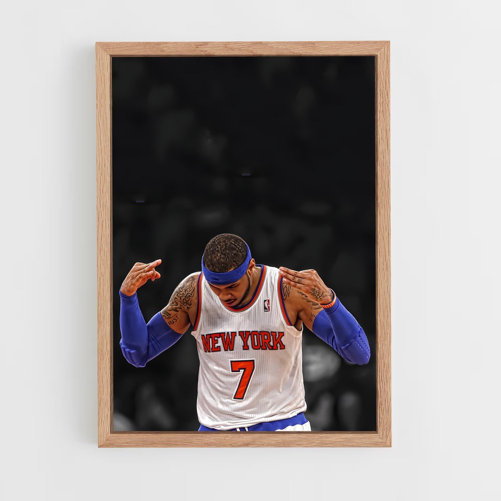Poster L'Avenir de Carmelo – affiche Basketball (vue 4)